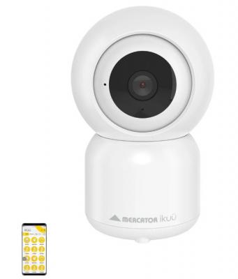 Ikuü Smart Wi-Fi Indoor Pan and Tilt Security Camera